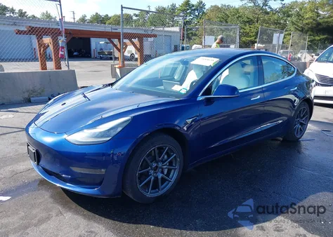 2018 Tesla Model 3 Long Range/Performance from USA, damaged, VIN 5YJ3E1EB0JF096570